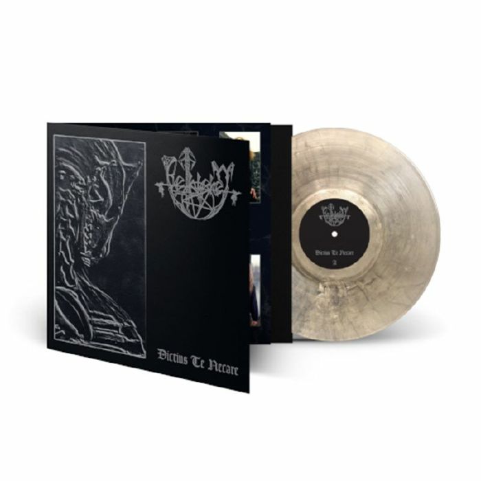 Dictius Te Necare - Gold Smokey Marbled Vinyl LP vinyl record cover