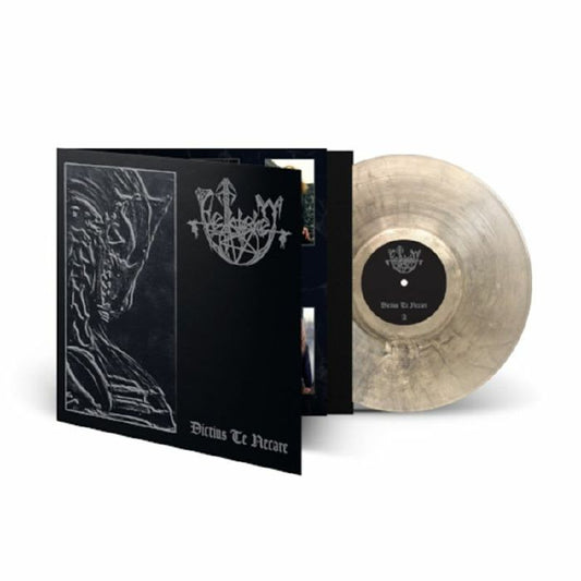 Dictius Te Necare - Gold Smokey Marbled Vinyl LP vinyl record cover
