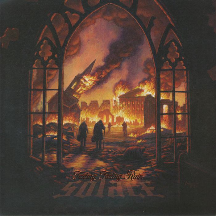 Fading Failing Ruin - Blue and Brown Smoked Vinyl 2xLP vinyl record cover