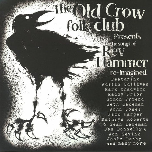 The Old Crow Folk Club Presents The Songs Of Rev Hammer Re-Imagined - 2xLP vinyl record cover