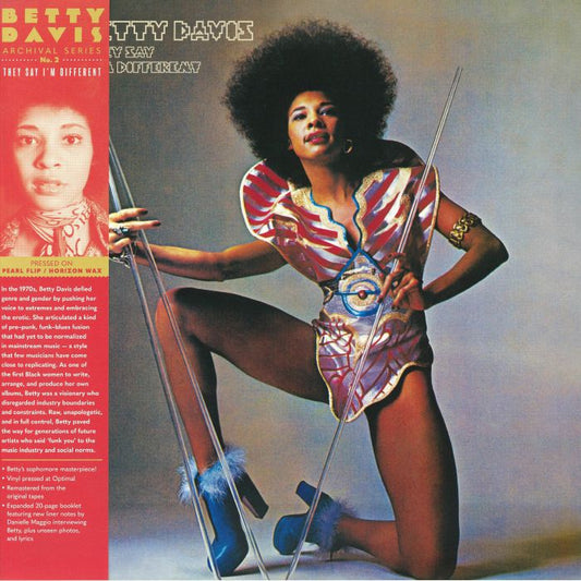 They Say I'm Different - Remastered Pearl Vinyl LP vinyl record cover