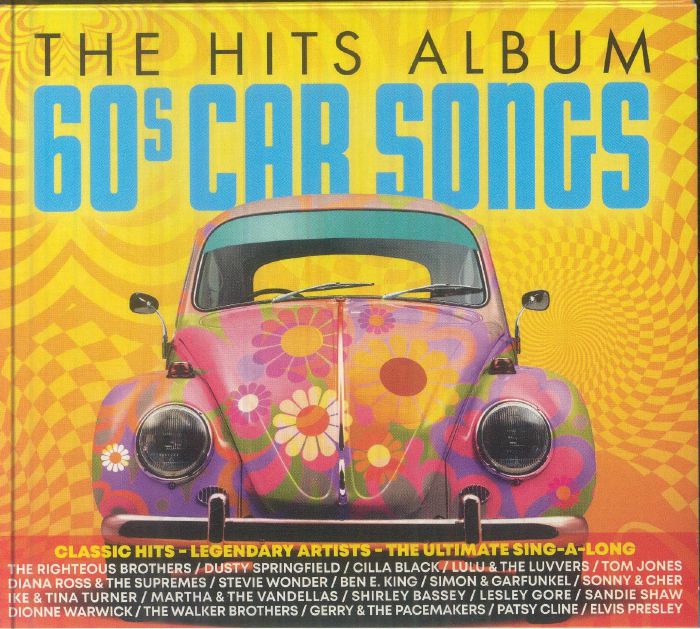 The Hits Album: 60s Car Songs Album - 3CD CD cover