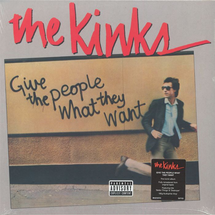 Give The People What They Want - Remastered 180g Vinyl LP vinyl record cover
