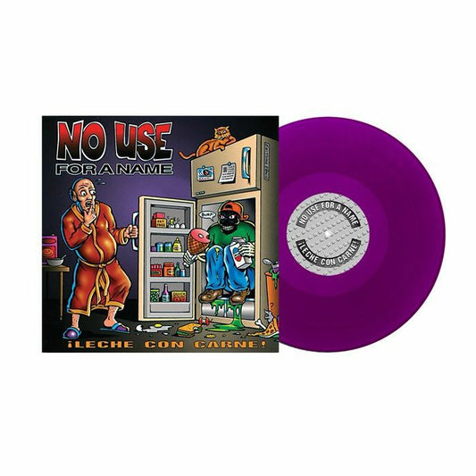 Leche Con Carne - Grape Vinyl LP vinyl record cover