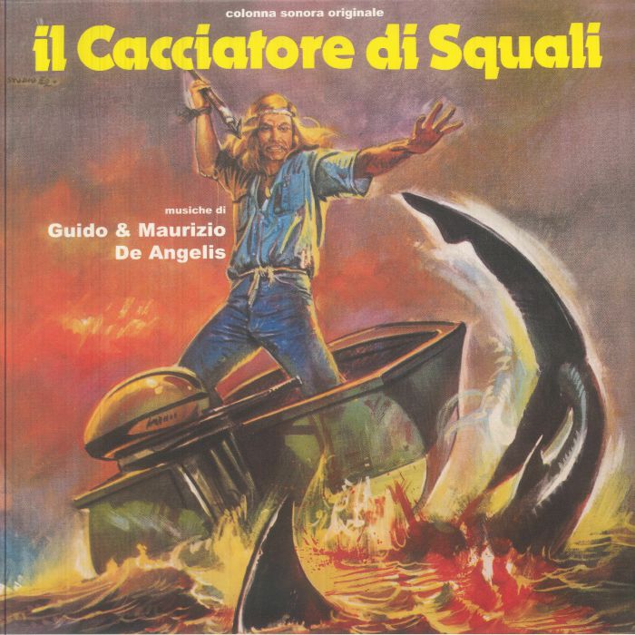 Il Cacciatore Di Squali (Soundtrack) - Translucent Blue Vinyl LP vinyl record cover