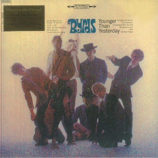 Younger Than Yesterday - Limited Turquoise Vinyl LP vinyl record cover