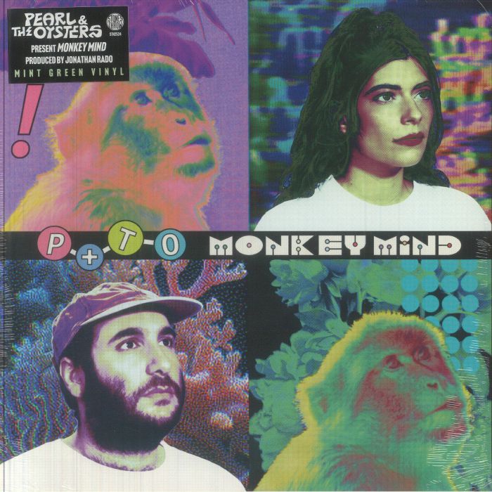 Monkey Mind - Mint Green Vinyl LP vinyl record cover