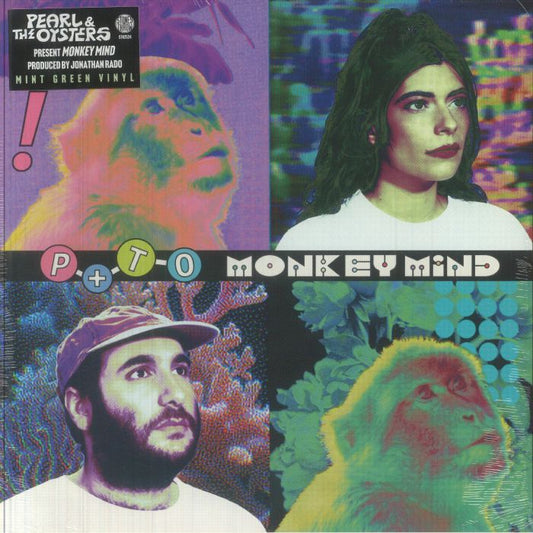 Monkey Mind - Mint Green Vinyl LP vinyl record cover