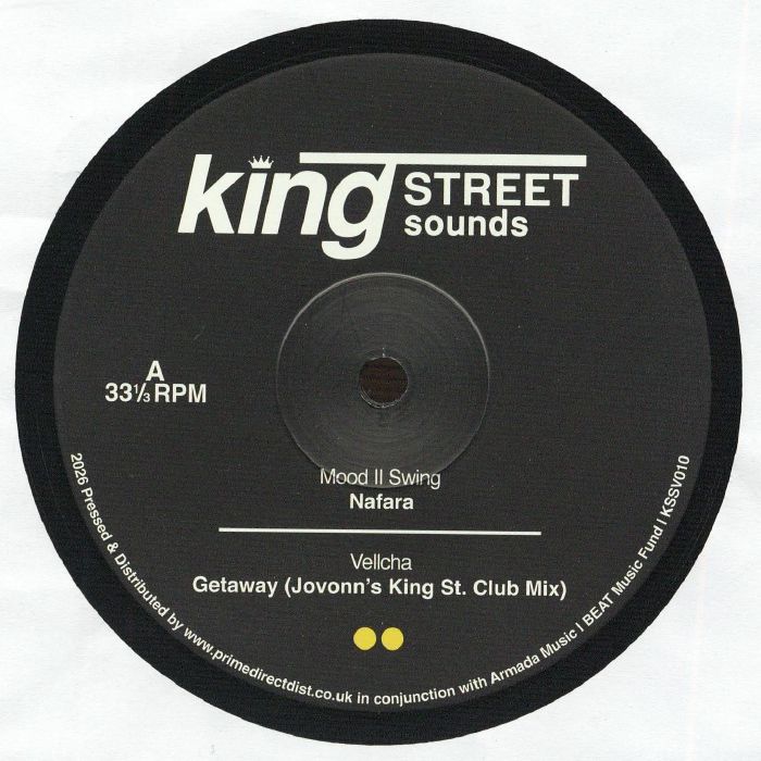 King Street Sounds Sampler Vol 7 - Vinyl EP vinyl record cover