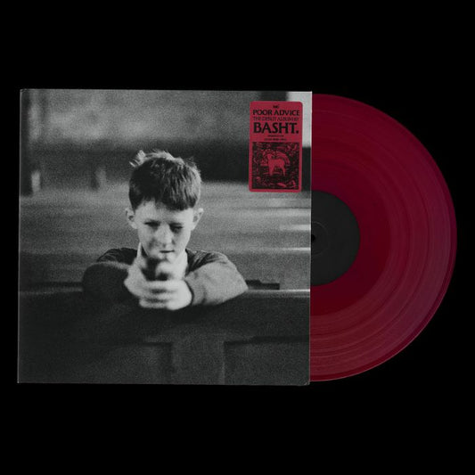 Poor Advice - Altar Wine Red Vinyl LP vinyl record cover
