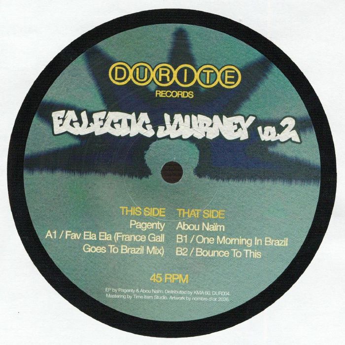Eclectic Journey Vol 2 - 12 Inch vinyl record cover