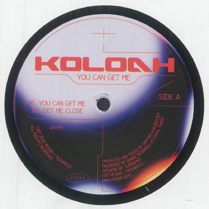 You Can Get Me - Vinyl EP vinyl record cover