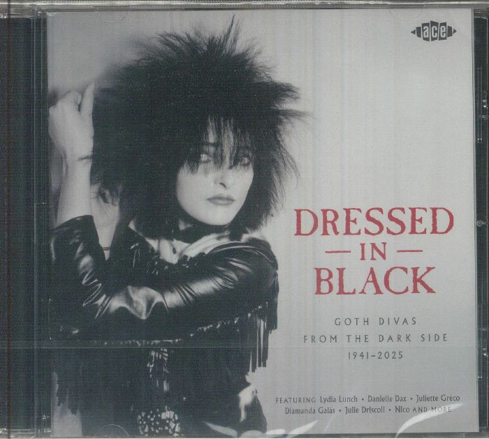 Dressed In Black: Goth Divas From The Dark Side 1941-2025 - CD CD cover