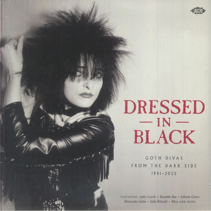 Dressed In Black: Goth Divas From The Dark Side - 2xLP vinyl record cover