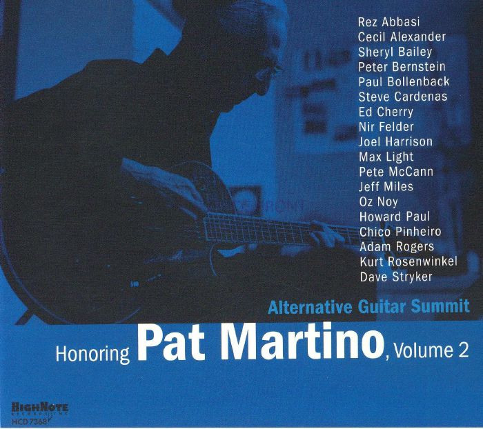 Honoring Pat Martino, Vol. 2 - CD CD cover