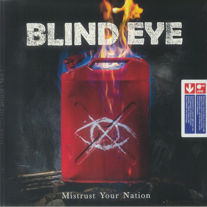 Mistrust Your Nation - Vinyl LP vinyl record cover
