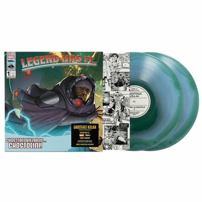 Supreme Clientele 2 (Marvel Comic Edition) - Green In Blue Vinyl 2xLP vinyl record cover