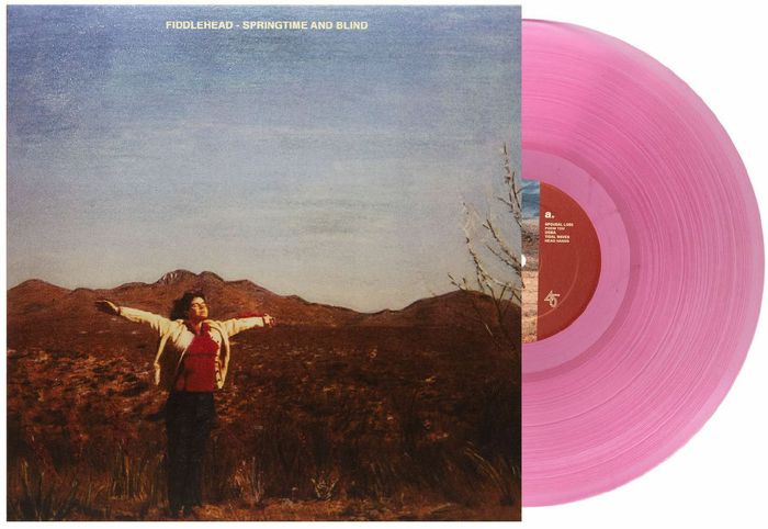 Springtime & Blind - Translucent Pink Vinyl LP vinyl record cover