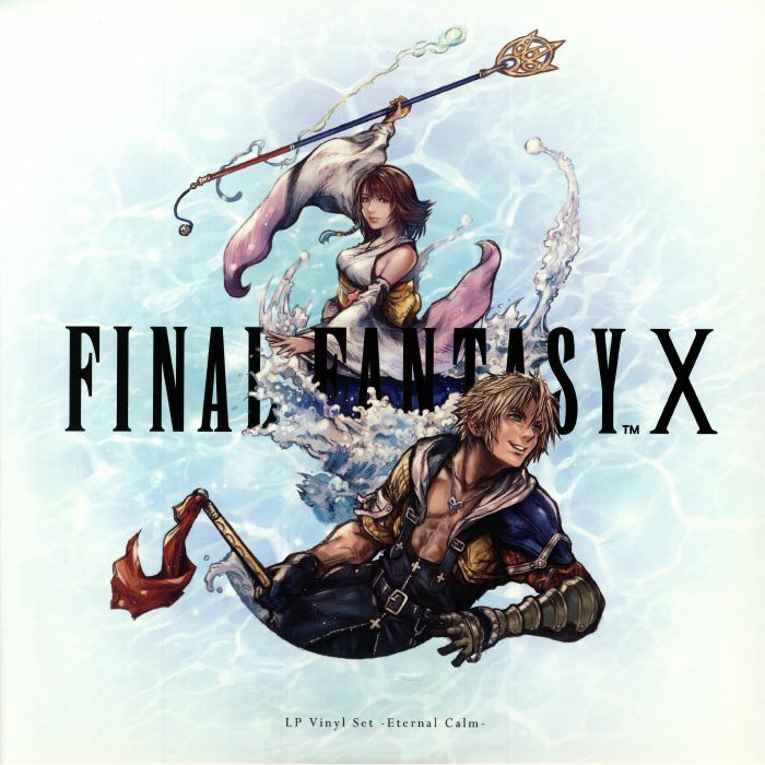 Final Fantasy X - Eternal Calm - Clear & Blue Vinyl 2xLP vinyl record cover