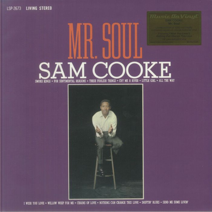 Mr Soul - Limited Numbered Orange Vinyl LP vinyl record cover