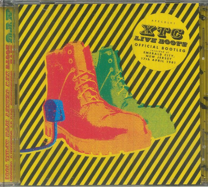 Live Boots: Emerald City, Cherry Hill, New Jersey, 17th April 1981 - 2CD CD cover