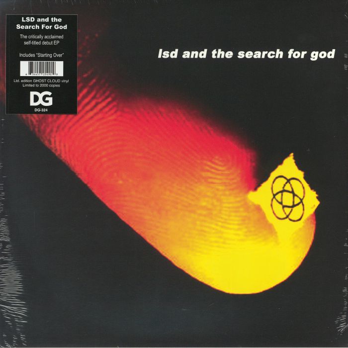 LSD & The Search For God - Limited Edition Ghost Cloud Vinyl LP vinyl record cover