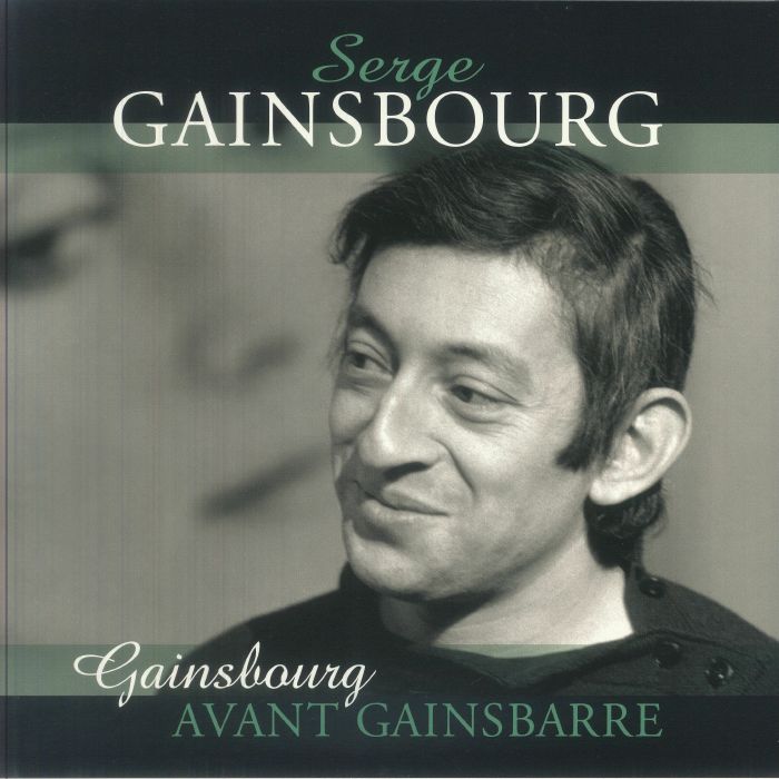 Avant Gainsbarre - Clear Blue Vinyl LP vinyl record cover