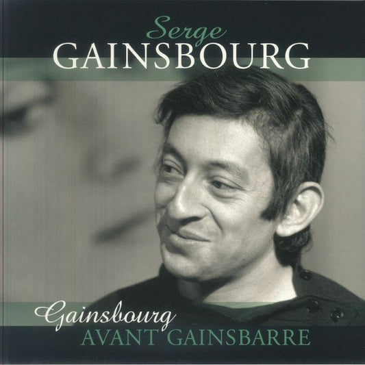 Avant Gainsbarre - Clear Blue Vinyl LP vinyl record cover