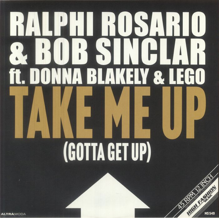 Take Me Up (Gotta Get Up) - Vinyl Single vinyl record cover