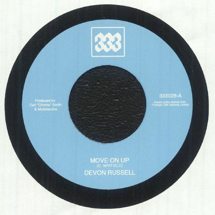 Move On Up - Vinyl Single vinyl record cover