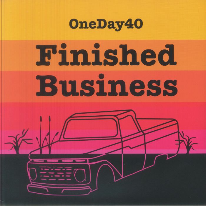 Finished Business - Red Vinyl LP vinyl record cover