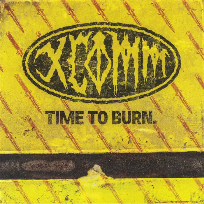 Time To Burn - White Vinyl LP vinyl record cover