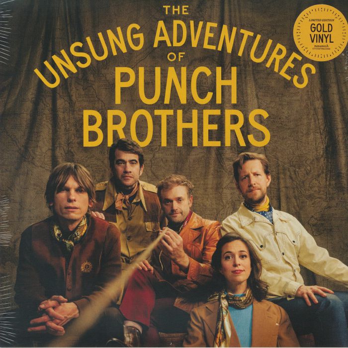 The Unsung Adventures Of Punch Brothers - Gold Vinyl LP vinyl record cover