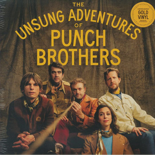 The Unsung Adventures Of Punch Brothers - Gold Vinyl LP vinyl record cover