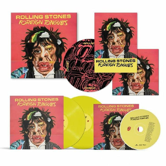 Foreign Tongues - Yellow Vinyl 2xLP vinyl record cover