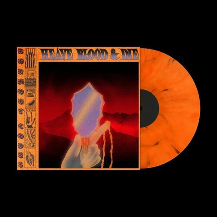 Burnout Codes - Reissue Orange Marbled Vinyl LP vinyl record cover