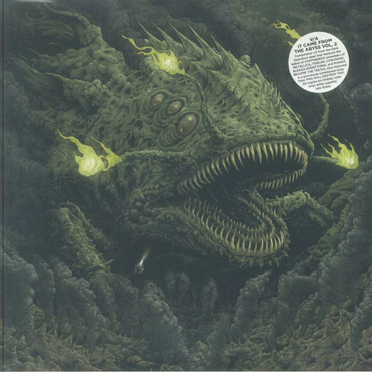 It Came From The Abyss: Volume 2 - Neon Green Vinyl LP vinyl record cover