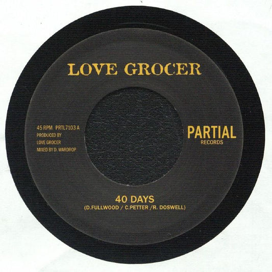 Forty Days - Vinyl Single vinyl record cover