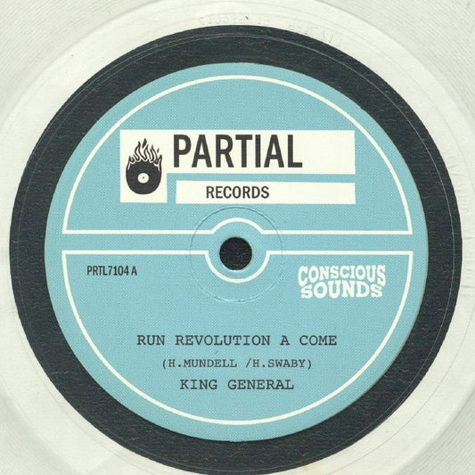 Run Revolution A Come - Clear Vinyl Single vinyl record cover