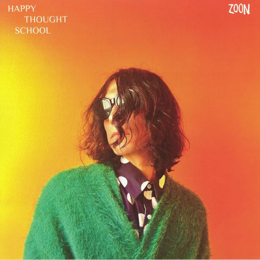 Happy Thought School - Clear Orange Splatter Vinyl LP vinyl record cover