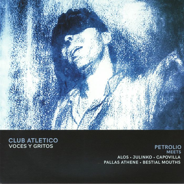 Club Atletico Voces Y Gritos - Blue Smoke Vinyl LP vinyl record cover