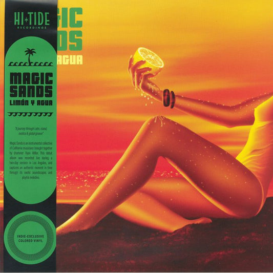 Limon Y Agua - Limited Edition Translucent Green Vinyl LP vinyl record cover