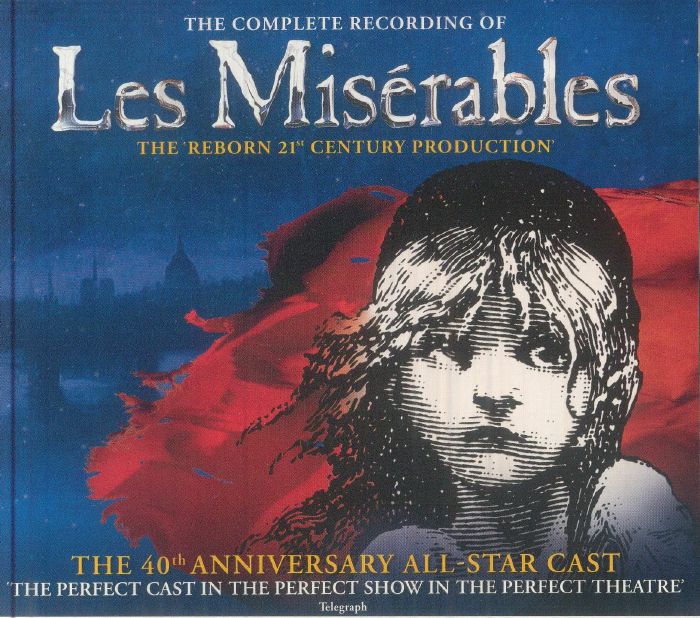 Les Misérables - The 40th Anniversary All-Star Cast - 2CD CD cover