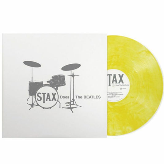 Stax Does The Beatles - Limited Yellow Vinyl LP vinyl record cover