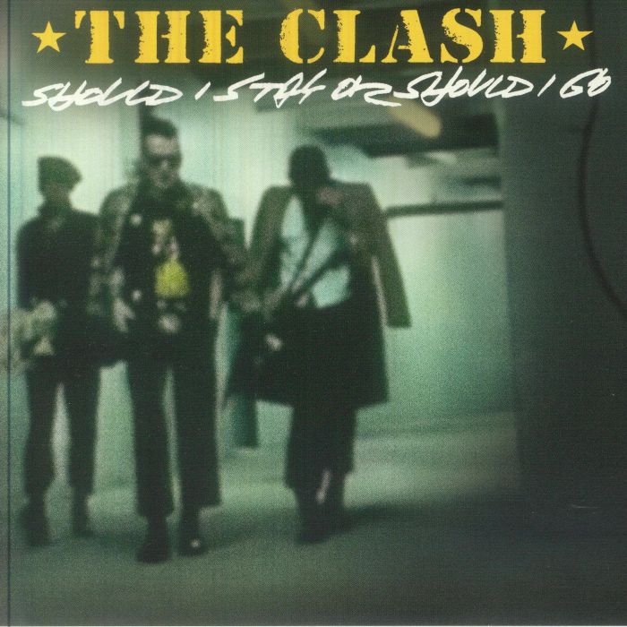Should I Stay Or Should I Go - Remastered Yellow Vinyl Single vinyl record cover