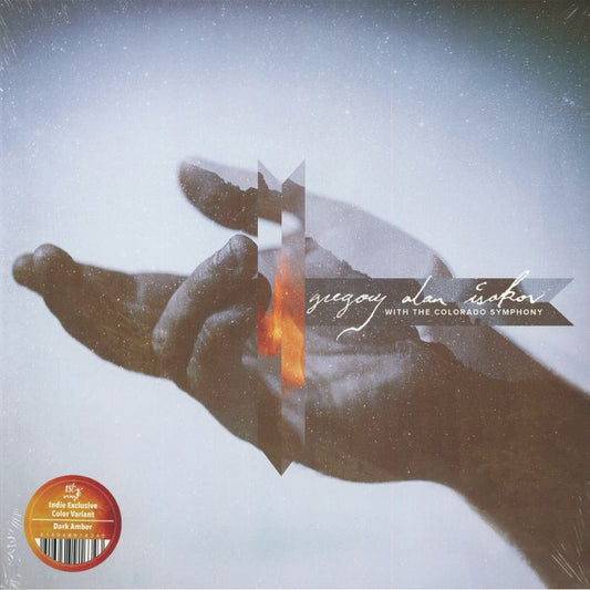 With The Colorado Symphony - Dark Amber Vinyl LP vinyl record cover