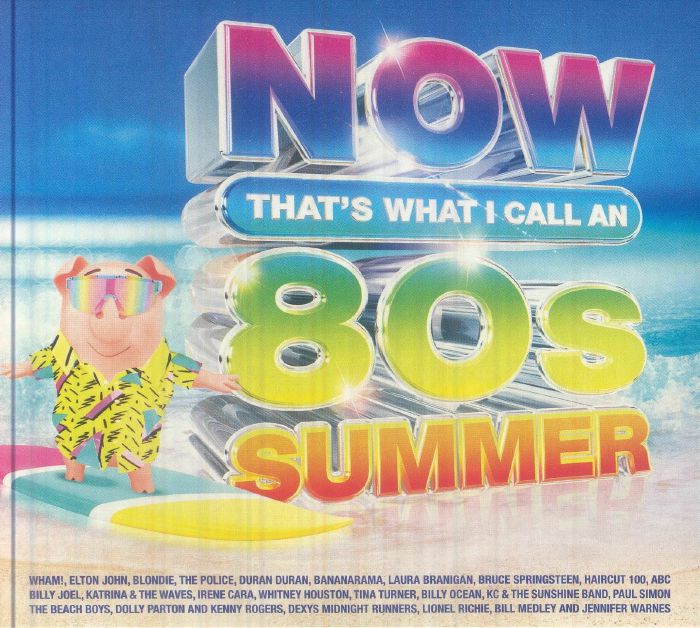 NOW That's What I Call An 80s Summer - 4CD CD cover