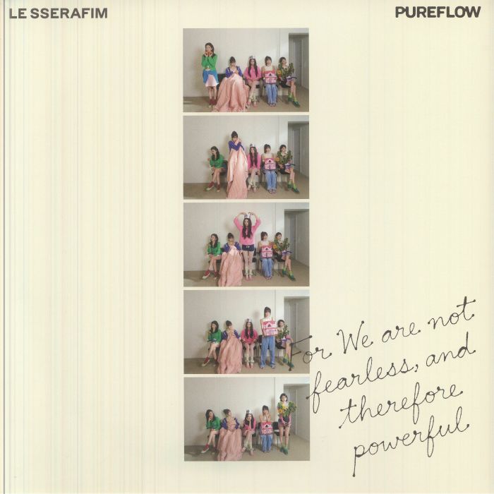 Pureflow Part 1 - Limited Edition Hot Pink Glitter Vinyl LP vinyl record cover