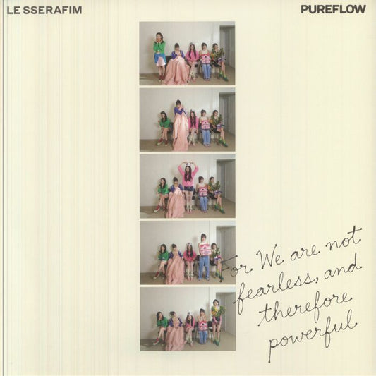 Pureflow Part 1 - Limited Edition Hot Pink Glitter Vinyl LP vinyl record cover