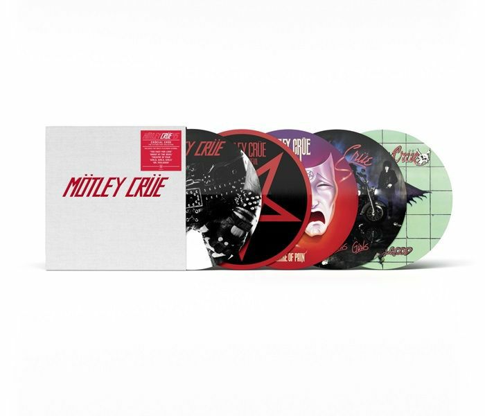 Crücial Crüe: 1981-1989 - 45th Anniversary Edition 5CD Box Set CD cover